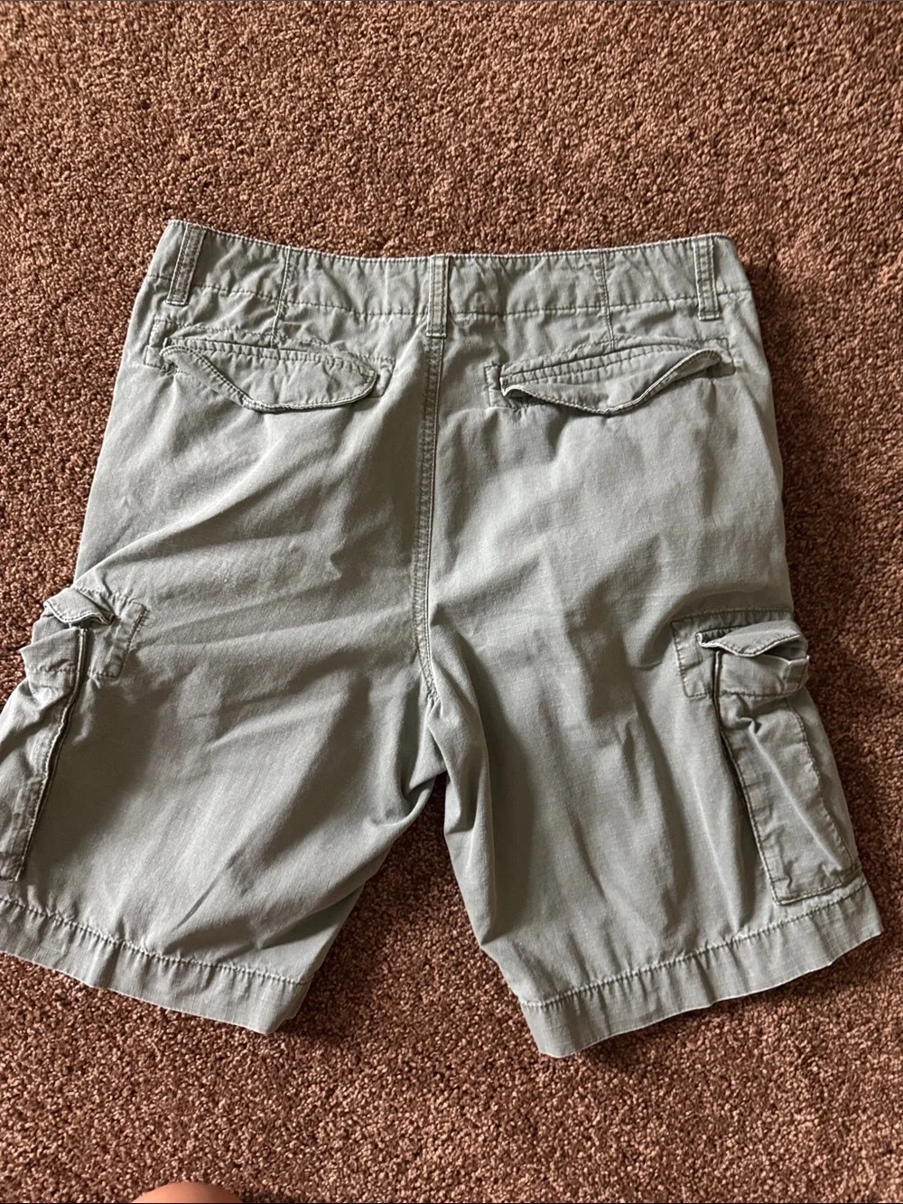 Sonoma Men's Cargo Shorts in Olive Green